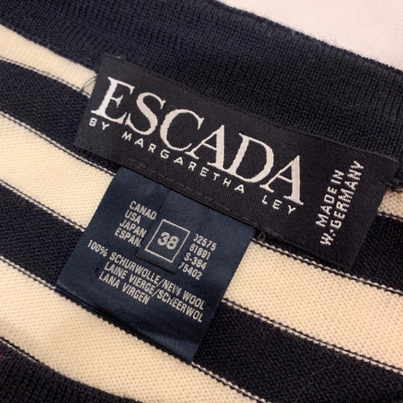 Vintage Escada Wool Blouse - Picture 5 of 5